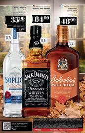 Polomarket gazetka Strona 36: Ballantine's Sweet Blend €48,99, Whiskey Jack Daniel's €84,99
