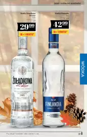 Polomarket gazetka Strona 27: Wódka Finlandia €42,99, Wódka Żołądkowa de Luxe €29,99