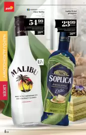 Polomarket gazetka Strona 34: Likier Malibu €54,99, Likier Soplica Wedel pistacjowa €23,99