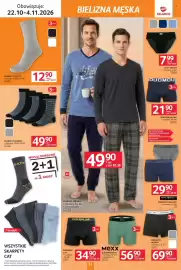Selgros gazetka Strona 11: Skarpety Bambus €61,38, Bokserki Reebok €85,98