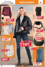 Selgros gazetka Strona 7: Spodnie damskie Stan €220,17, Kurtka damska €232,47