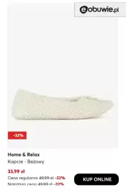 Eobuwie gazetka tydzień 43 Strona 10: Kapcie Home & Relax €33,99