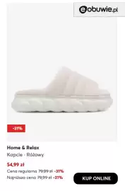 Eobuwie gazetka tydzień 43 Strona 2: Kapcie różowe Home & Relax €54,99