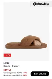 Eobuwie gazetka tydzień 43 Strona 5: Kapcie Mexx €54,99