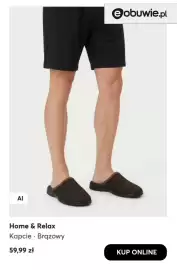 Eobuwie gazetka tydzień 43 Strona 9: Kapcie brązowe Home & Relax €59,99