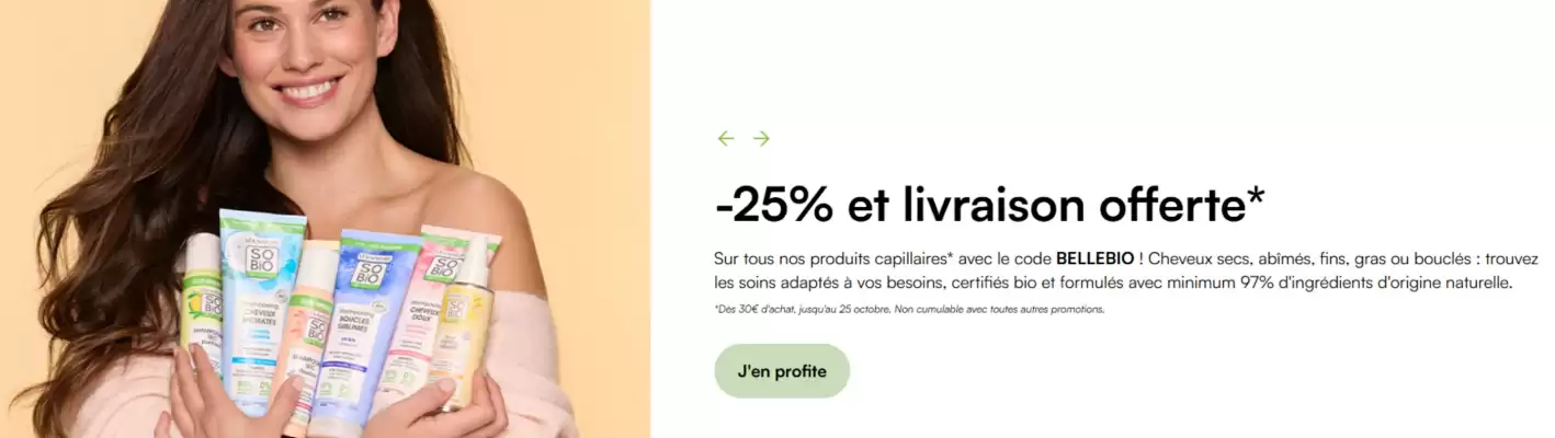 SO'BiO (valable jusqu'au 25-10)