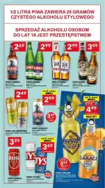 Lewiatan gazetka Strona 13: Piwo Tyskie* €3,69, Piwo Garage Hard Lemon, Orange Spritz €4,99
