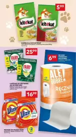 Lewiatan gazetka Strona 15: Karma dla kota Kitekat €5,99, Kapsułki do zmywarki All in One Fairy €25,99
