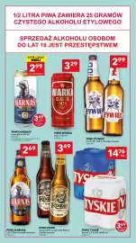 Lewiatan gazetka Strona 13: Piwo Żywiec €2,99, Piwo Tyskie €14,76