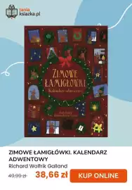 Taniaksiazka.pl gazetka Strona 6: Zimowe łamigłówki kalendarz adwentowy €38,66