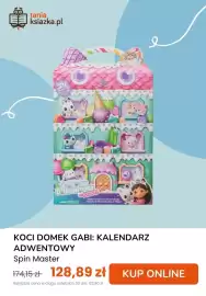 Taniaksiazka.pl gazetka Strona 8: Koci Domek Gabi: Kalendarz Adwentowy Spin Master €128,89