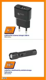Action gazetka tydzień 43 Strona 11: Ładowarka ścienna Sologic USB-A €6,95