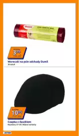 Action gazetka tydzień 43 Strona 15: Czapka z daszkiem €10,95, Woreczki na psie odchody Dumil 30 sztuk €3,99