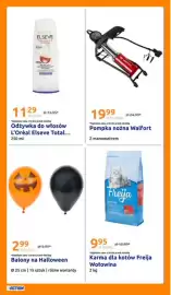 Action gazetka tydzień 43 Strona 25: Balony na Halloween €2,99, Pompka nożna Walfort €19,99