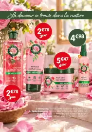 Catalogue b&m page 4: 4 La douceur se trouve dans la nature 1 2 2€78 3649 4€98 HERBAL HERBAL ESSENCE 5€47 4 DOUCEUR 6.684