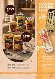 Catalogue b&m page 9: MAGGI Bolino €1,99, MONSTER ENERGY €1,75