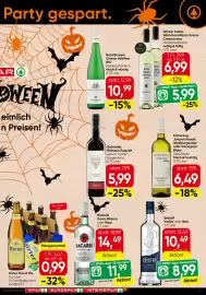 Spar Flugblatt Seite 11: Winzer Krems Weinmanufaktur Krems Chardonnay €5,99, Erzherzog Johann Sauvignon Blanc €6,49