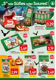 Spar Flugblatt Seite 12: S-Budget Minis €3,19, S-Budget Choco Balls €3,49