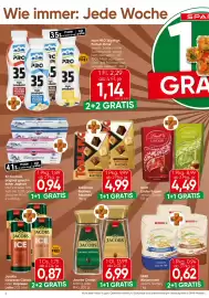 Spar Flugblatt Seite 2: Jacobs Cronat €6,99, Kri Kri mein original griechischer Joghurt €0,94