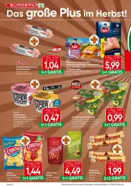 Eurospar Flugblatt Seite 8: Iglo Pazifischer Polardorsch €5,99, Lindt Lindor Kugel €4,49
