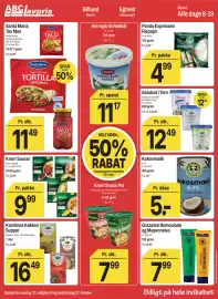 ABC Lavpris tilbudsavis uge 43 Side 4: Knorr Saucer €9,99, Panda Expressen Rispapir €4,99