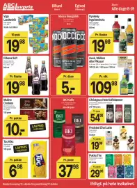 ABC Lavpris tilbudsavis uge 43 Side 9: Mulino Cookies €10,00, Fredsted Chai Latte €19,98