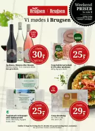 Dagli'Brugsen tilbudsavis Side 1: Ap Rosso, Bianco eller Rosato €30,00, Änglamark toiletpapir eller køkkenrulle €25,00