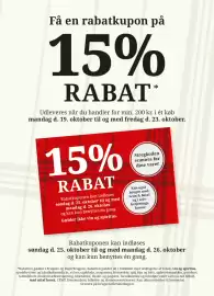 Dagli'Brugsen tilbudsavis Side 10: Få en rabatkupon på 15% RABAT €15,00, 15% RABAT €15,00