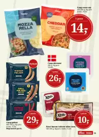 Dagli'Brugsen tilbudsavis Side 15: Coop pølser €29,00, Coop skiveost €26,00