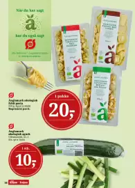 Dagli'Brugsen tilbudsavis Side 16: Änglamark økologisk fyldt pasta €20,00, Änglamark økologisk agurk €10,00