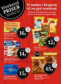 Dagli'Brugsen tilbudsavis Side 2: Café au LU, Prince chokoladekiks eller Oreo €14,00