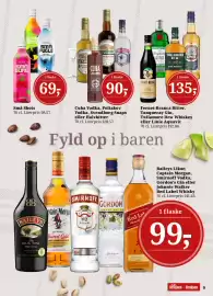 Dagli'Brugsen tilbudsavis Side 9: Fernet-Branca Bitter, Tanqueray Gin, Tullamore Dew Whiskey eller Linie Aquavit €135,00