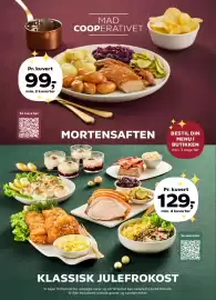 SuperBrugsen tilbudsavis uge 43 Side 10: MORTENSAFTEN €99,00, KLASSISK JULEFROKOST €129,00