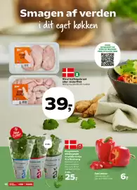 SuperBrugsen tilbudsavis uge 43 Side 18: Rød peber €6,00, Xtra! kyllingebryst eller -inderfilet €39,00