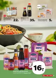 SuperBrugsen tilbudsavis uge 43 Side 19: Ånglamark økologisk peanutbutter €22,00, Coop snacknudler €5,00