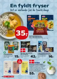SuperBrugsen tilbudsavis uge 43 Side 22: Coop ciabatta baguette, hvidløgsbrød eller panini €16,00, Coop grøntsager €15,00