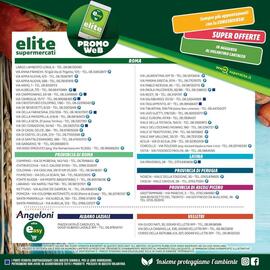 Volantino Elite settimana 43 Pagina 8: elite supermercati elite easy elite supermercati PROMO WeB LARGO LAMBERTO LORIA