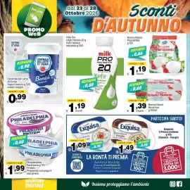 Volantino Elite settimana 43 Pagina 2: Mozzarella Nonno Nanni €1,19, Yogurt bianco Bontà Centrale €0,99