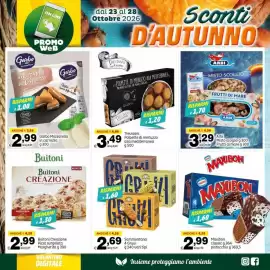 Volantino Elite settimana 43 Pagina 4: Buitoni Creazione Pizza surgelata Margherita €2,99, Sammontana 4 Gruvi €2,69