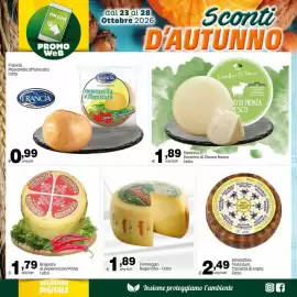 Volantino Elite settimana 43 Pagina 5: Brigante al peperoncino Pinna €1,79, Mozzarella affumicata Francia €0,99