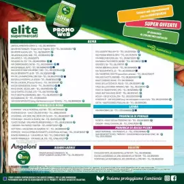 Volantino Elite settimana 43 Pagina 8: elite supermercati elite easy elite supermercati PROMO WeB LARGO LAMBERTO LORIA