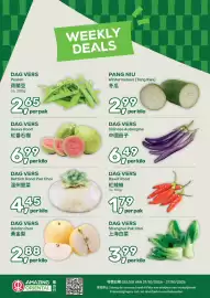 Amazing Oriëntal folder week 43 Pagina 1: Dag vers golden pear €2,88, Dag vers rettich rond pan choi €4,45