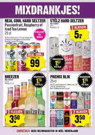 Dirck 3 folder week 43 Pagina 7: Real cool hard seltzer €0,99, Stëlz hard seltzer €5,00