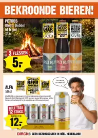 Dirck 3 folder week 43 Pagina 9: Petrus blond, dubbel of tripel €5,00, Alfa €12,00
