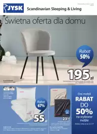 JYSK gazetka Strona 1: Kołdra Ulvik €55,00, Koc z polaru Hagtorn €23,50