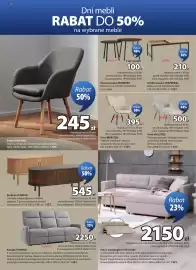 JYSK gazetka Strona 4: Stolik tv LYNGVIG €545,00, Kanapa VONSILD €2.250,00