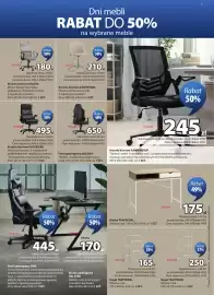 JYSK gazetka Strona 7: Biurko TRAPPEDAL €175,00, Regał TRAPPEDAL €250,00