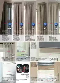 JYSK gazetka Strona 9: Roleta SENJA €22,50, Zasłona sznurkowa YXLAN €30,00