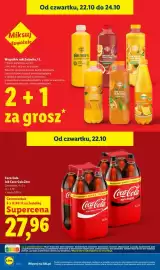 Lidl gazetka tydzień 43 Strona 30: Napój gazowany Coca-Cola 4-pak €27,96