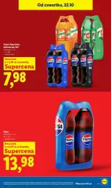 Lidl gazetka tydzień 43 Strona 31: Napój gazowany Pepsi 2-pak €7,98
